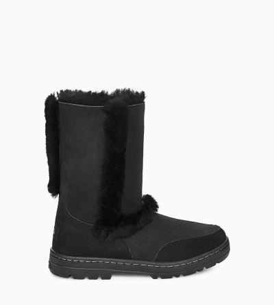 UGG Sundance Short II Revival Womens Classic Boots Black - AU 751CI